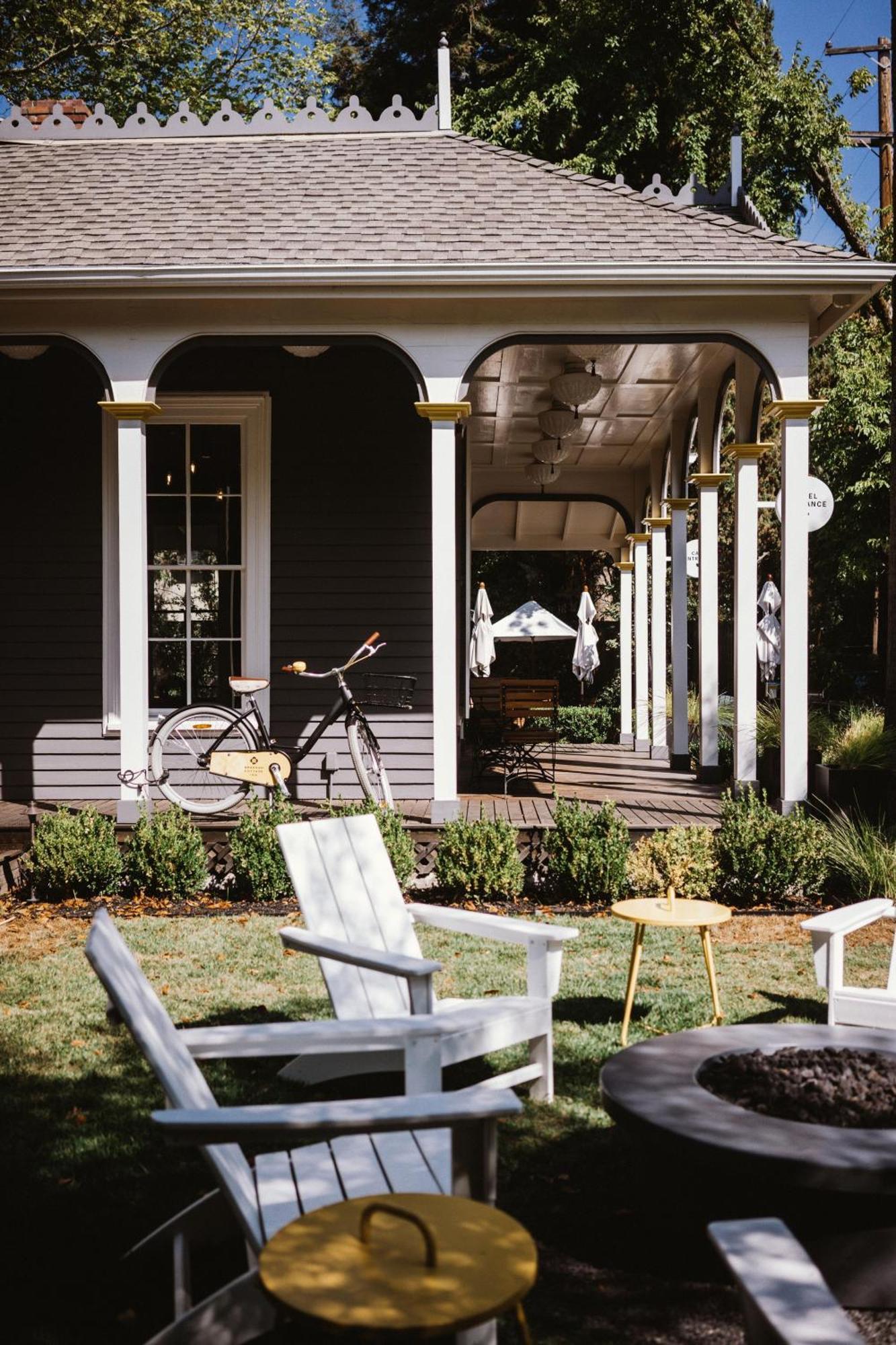 Brannan Cottage Inn Calistoga Buitenkant foto